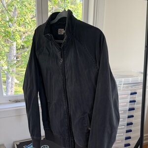 Faherty Navy Bomber Jacket